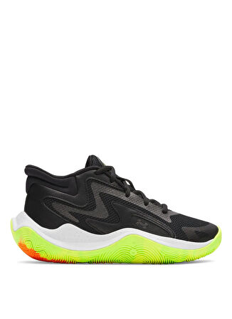 Under Armour Siyah Erkek Çocuk Basketbol Ayakkabısı 6001587-002-UA GS JET '25
