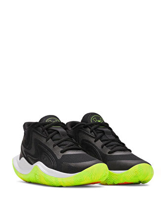 Under Armour Siyah Erkek Çocuk Basketbol Ayakkabısı 6001587-002-UA GS JET '25