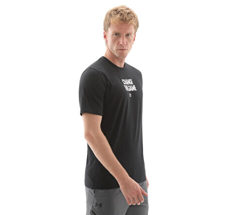 A6007304-001 Under Armour Curry Playable Tee 1 Erkek T-Shirt Siyah
