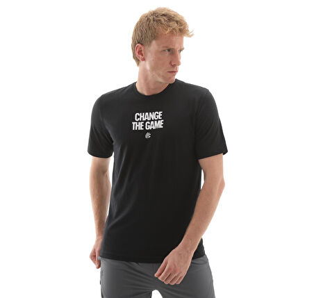 A6007304-001 Under Armour Curry Playable Tee 1 Erkek T-Shirt Siyah