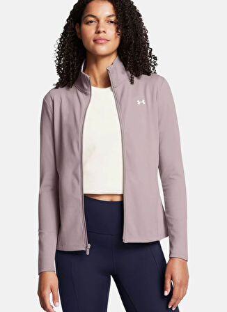Under Armour 1388650-256-Motion Jacket EMEA Kahve Normal Düz Kadın Zip Ceket
