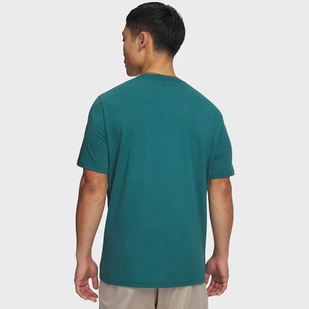 Under Armour Team Issue Wordmark Erkek Yeşil Tişört