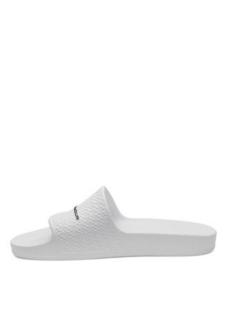 Under Armour Beyaz Erkek Terlik 6007528-100 UA ARMR SLIDE LITE