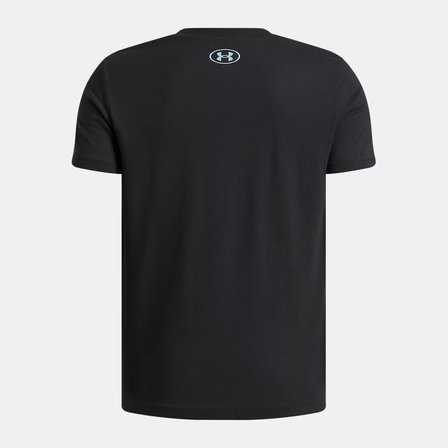 Under Armour Blur Logo Erkek Çocuk Siyah Tişört