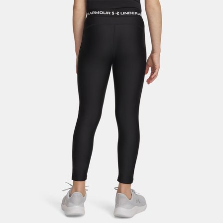 Under Armour HeatGear Crop Mock Kız Çocuk Siyah Tayt