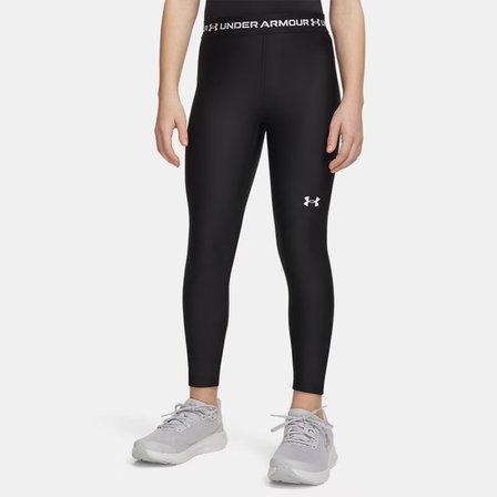 Under Armour HeatGear Crop Mock Kız Çocuk Siyah Tayt
