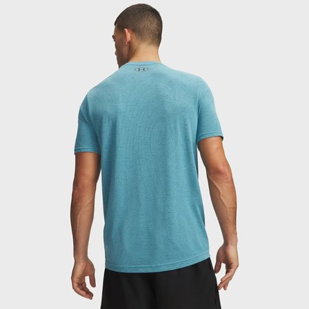 Under Armour Vanish Seamless Novelty Erkek Mavi Polo Yaka Tişört