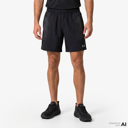 Under Armour Tech Play Erkek Siyah Antrenman Şortu
