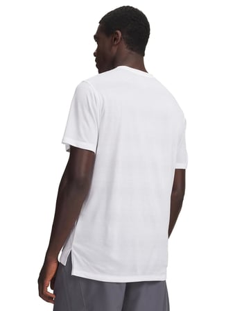 Under Armour 6009517-100 UA Velociti SS Beyaz Bisiklet Yaka Normal Düz Erkek T-Shirt