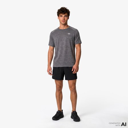 Under Armour Vanish Elite 2in1 Erkek Siyah Antrenman Şortu