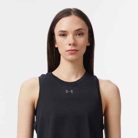 Under Armour Velociti Singlet Kadın Siyah Koşu Atlet