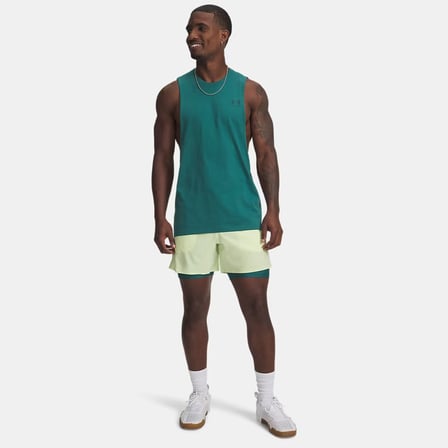 Under Armour HeatGear Erkek Yeşil Şort