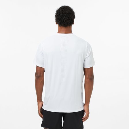 Under Armour Velociti Pro Erkek Beyaz Koşu T-Shirt
