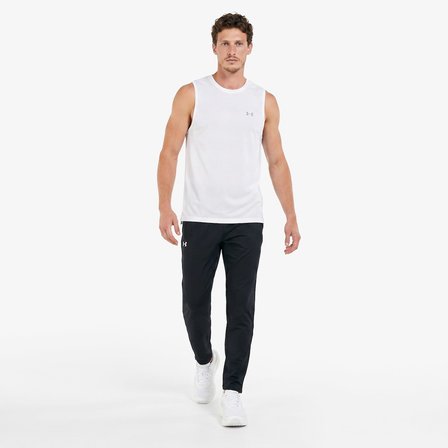 Under Armour Velociti Tank Erkek Beyaz Koşu Atlet