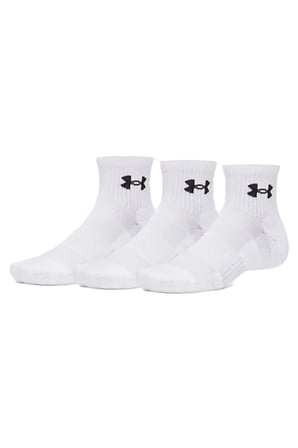 Under Armour Performance Cotton 3P Qtr Unisex Çorap