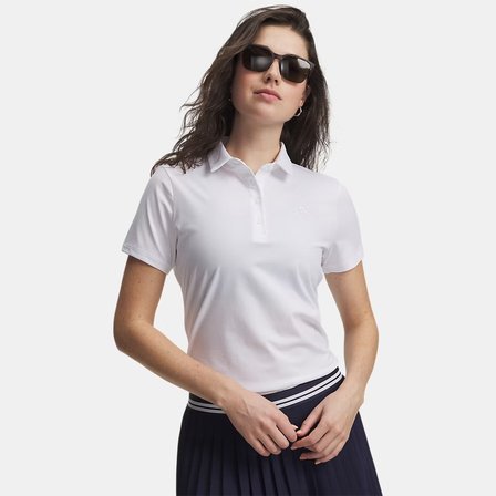 Under Armour Armourdry Kadın Beyaz Polo Yaka Tişört