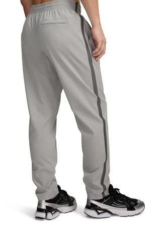 Under Armour 6012332-069 Unstoppable Airvent Tpr Gri Şeritli Erkek Sweatpant