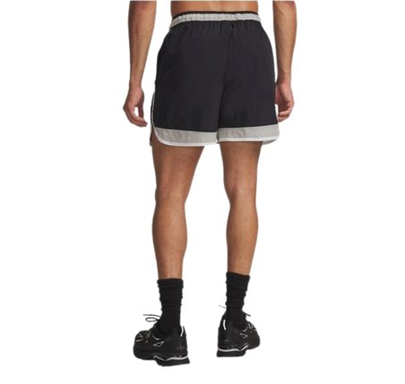A6009350-001 Under Armour Ua Icon Woven Track Shorts Erkek Şort Ve Kapri Siyah