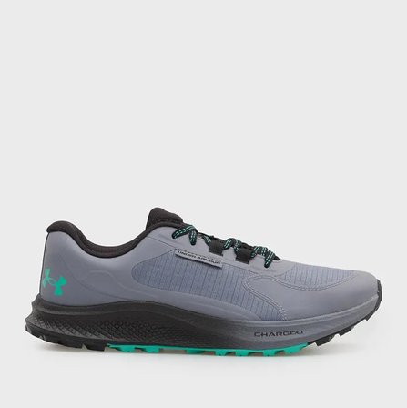 Under Armour Charged Bandit Trail 3 Erkek Gri Koşu Ayakkabısı