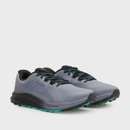 Under Armour Charged Bandit Trail 3 Erkek Gri Koşu Ayakkabısı
