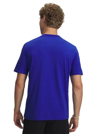 Under Armour 6009783-400 Curry Night Night Tee Lacivert Bisiklet Yaka Bol Kesim Düz Erkek T-Shirt