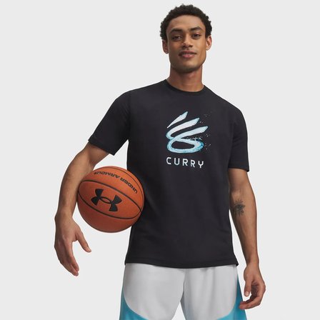 Under Armour Tech Sport Woven Erkek Siyah Tişört