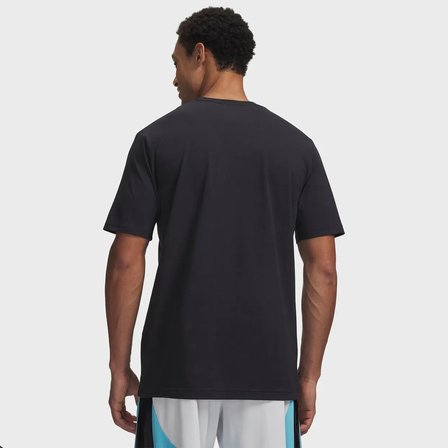 Under Armour Tech Sport Woven Erkek Siyah Tişört