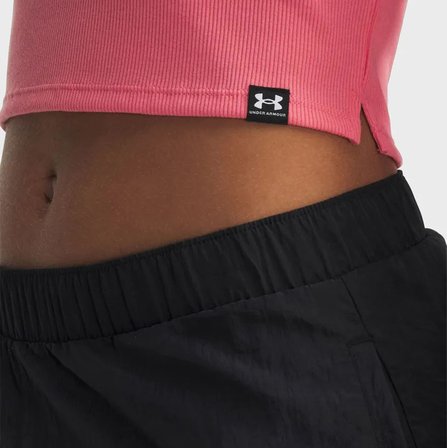 Under Armour Rival Rib Baby Kadın Pembe Polo Yaka Tişört