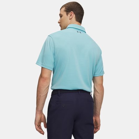 Under Armour Tech Erkek Mavi Polo Yaka Tişört