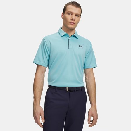 Under Armour Tech Erkek Mavi Polo Yaka Tişört