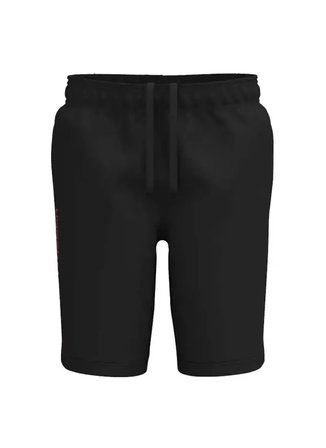 Under Armour Siyah Erkek Çocuk Şort 1383341-008-UA Tech Woven Wordmark