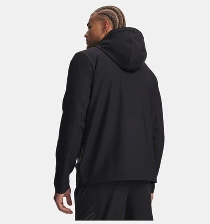 Under Armour Ua Unstoppable Woven Jacket Mens Black /  / Black 6014621-001