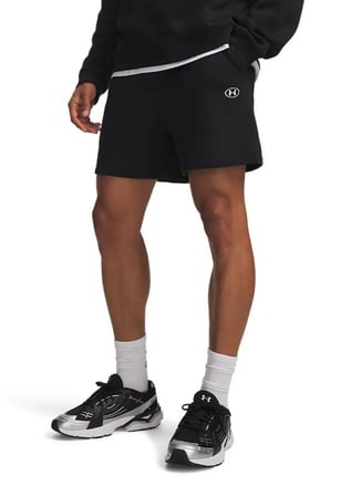 Under Armour 6013445-008 Ua Rival Flc Shorts Siyah Erkek Şort