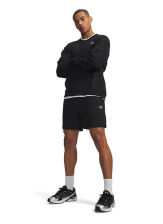 Under Armour 6013445-008 Ua Rival Flc Shorts Siyah Erkek Şort