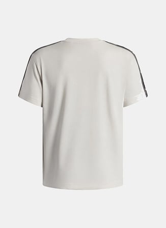Under Armour Krem Erkek Çocuk T-Shirt Ua B icon Taped Ss