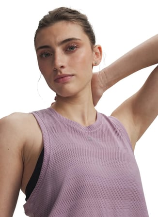 Under Armour 6009541-698 Ua Velociti Singlet Pembe Kadın Atlet