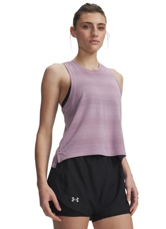 Under Armour 6009541-698 Ua Velociti Singlet Pembe Kadın Atlet