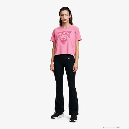 Under Armour Heavy Weight City Kadın Kırmızı Şort