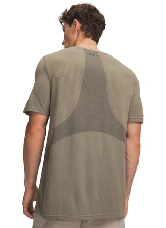 Under Armour 6011611-203 Vanish Seamless Ss Haki Yuvarlak Yaka Düz Erkek T-Shirt
