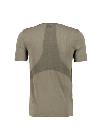 Under Armour 6011611-203 Vanish Seamless Ss Haki Yuvarlak Yaka Düz Erkek T-Shirt