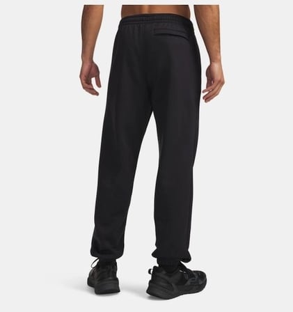 Under Armour Ua Armour Fleece Joggers Black /  / White Mens 6013724-001