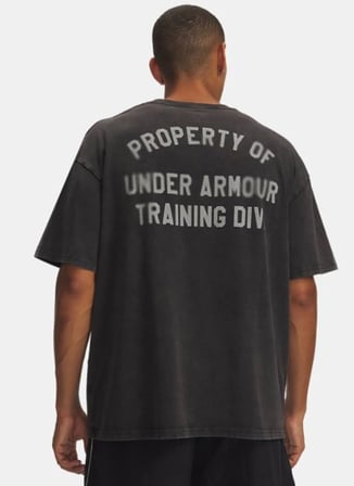 Under Armour T-Shirt, L, Siyah