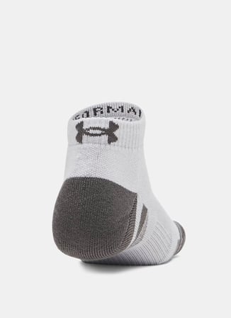 Under Armour Gri-Beyaz Unisex Çorap 6015143-011 New Unisex Perf Tech 6P