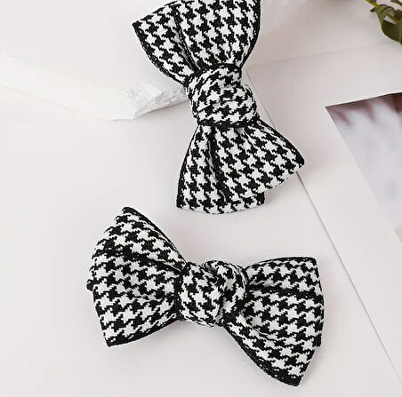 2 Adet Şık Kazayağı Fiyonk Model Ayakkabı Klipsleri/Tokası Çıkabilir