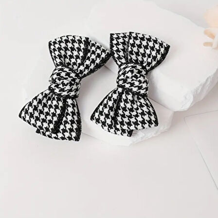 2 Adet Şık Kazayağı Fiyonk Model Ayakkabı Klipsleri/Tokası Çıkabilir