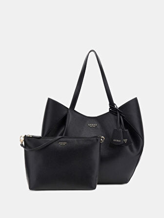 Guess Noelle Kadın Siyah El Çantası HWBG7898240-BLA