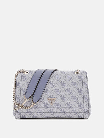 Guess Anadela Kadın Mavi Omuz Çantası HWBG9672210-SLG