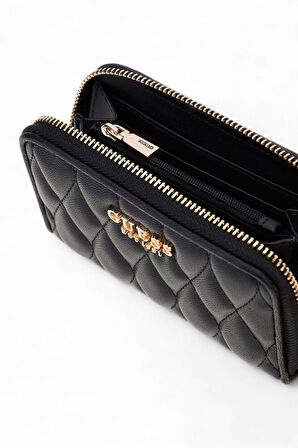 Guess Valla SLG Siyah Kadın Cüzdan SWQG8122140