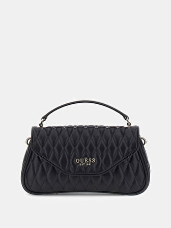 Guess Valla Kadın Siyah Omuz Çantası HWQG8122200-BLA