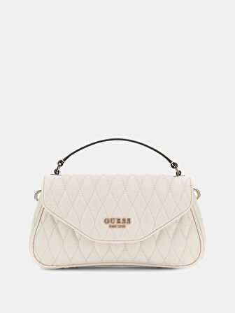 Guess Valla Kadın Ekru Omuz Çantası HWQG8122200-BON